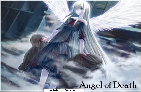 what kind angel are you? anime yeah   ... i'm: the angel death! calm ruler over the death.