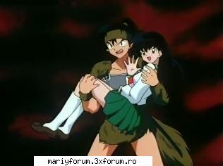 kouga pai imi place kouga amuzant cand cearta inuyasha din cauza lui kagome imi place renunta spune