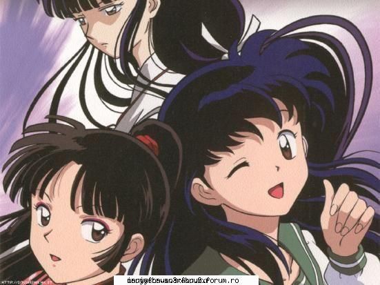 personajul preferat mie imi kagome kikyo sango