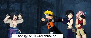 Atentie! - dar stiu ca o sa apara in echipa lor un tip numit - Naruto