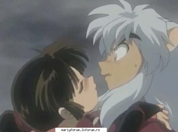 inuuyasha cu sango. :hi:  :hi: cel mai frumos cuplu anime