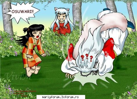 Ce ati face daca... - Pai...daca as fi Rin logic ca nu l-as omora ci - Inuyasha