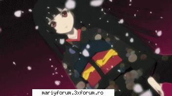 Enma Ai, ajutoarele sale si kikuri - defapt kikuri apare in al 2-lea sezon - Fata Iadului sau Jigoku Shoujo
