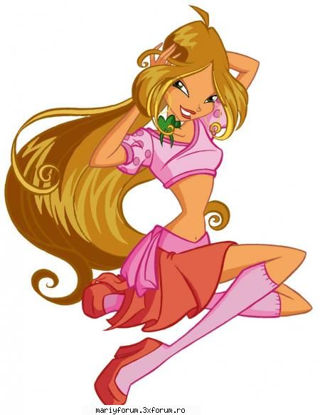 Flora - e fffff pink flora - Winx Club