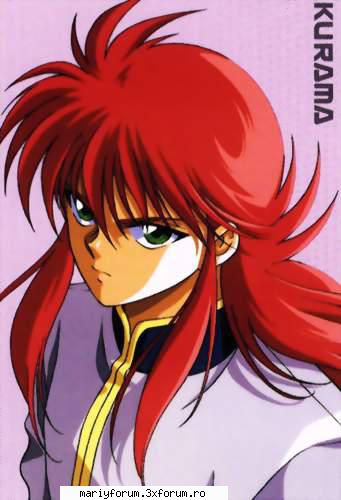 Hiei sau Kurama? - Pai imi place si de Hiei dar mai mult imi place - Yu Yu Hakuso