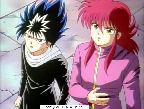 Hiei sau Kurama? - si eu il aleg pe hiei...de fapt...kurama..? waa - Yu Yu Hakuso