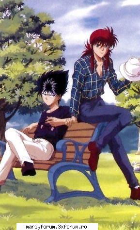 Hiei sau Kurama? - paai....kurama e frumos,destept,puternic,isi - Yu Yu Hakuso