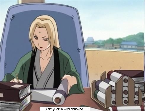 Hokage sama - Al cincilea Hokage-Tsunade sama - Naruto