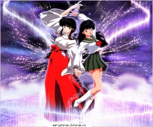 Kagome vs Kikyo - Kagome. E mult ma frmoasa si dragutza dekt Kikio - Inuyasha