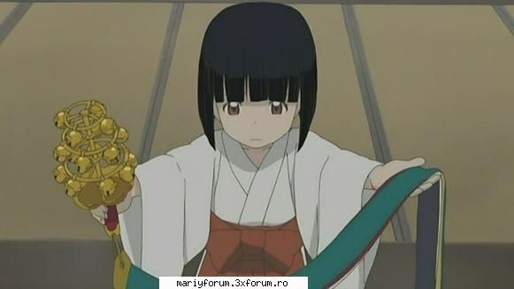 e da seamana putzin cu ai enma -jigoku shoujo- deci nu e prea da merge  :nod:  :dinti: miko