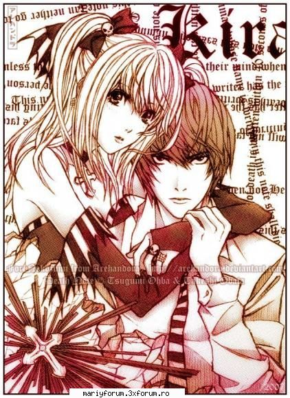 Misa Amane - si culplul misa+light e chiar dragut - Death Note