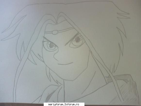 si un desen cu un baiat...e un pers din dar nu imi mai amintesc cum il cheama. my fan art