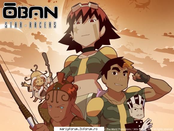 Oban star racers - Oban e un anime japonez de pe jetix. Personaje - Alte Animeuri