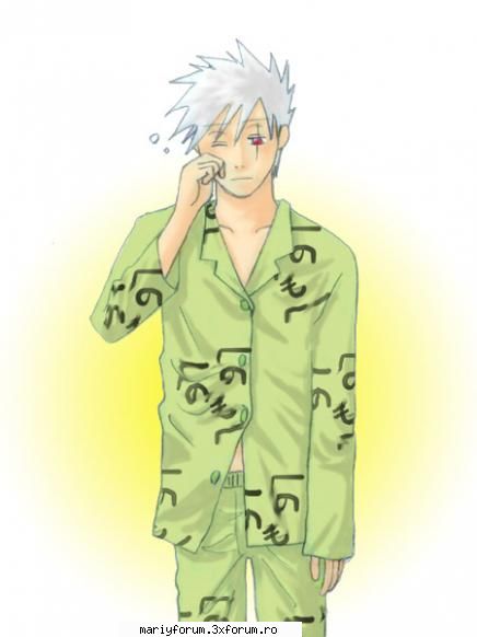 Poze - kakashi in pijama - Naruto