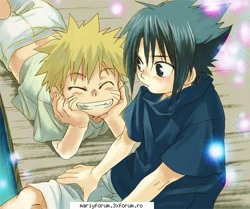 naruto si sasuke (copii) poze