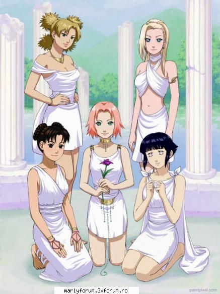 Poze - temari,ino,tenten,sakura si hinata :D - Naruto