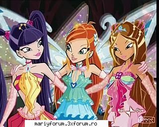 Poze Winx - bloom,musa si flora - Winx Club