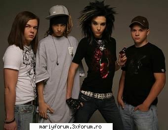 tokio hotel cei my tari dragutzi etc din l00000me 
imi plk mai aless bill  :zzz:  :zzz:  :zzz: rbd