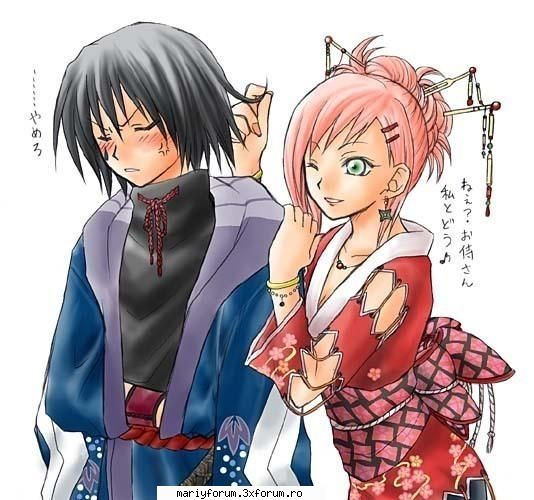 Sakura si Sasuke pareri si poze - Shobomik - Naruto