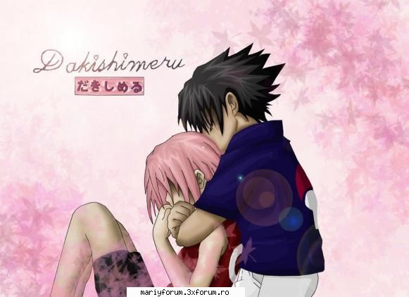 chiar dak nu recunoaste ... sasuke o iubeste p sakura :nod: 
  sakura si sasuke pareri si poze