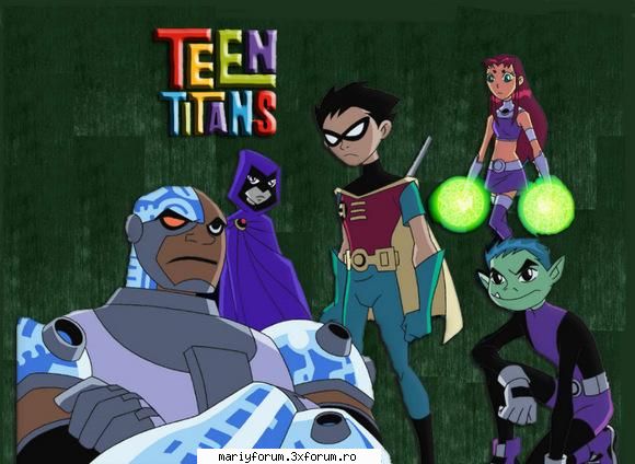Teen Titans - Friends for ever - alte desene