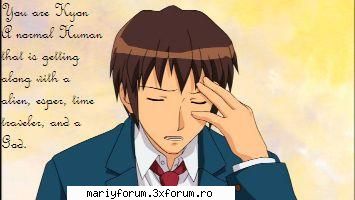 eu am iesit : test suzumiya haruhi - ce personaj esti?