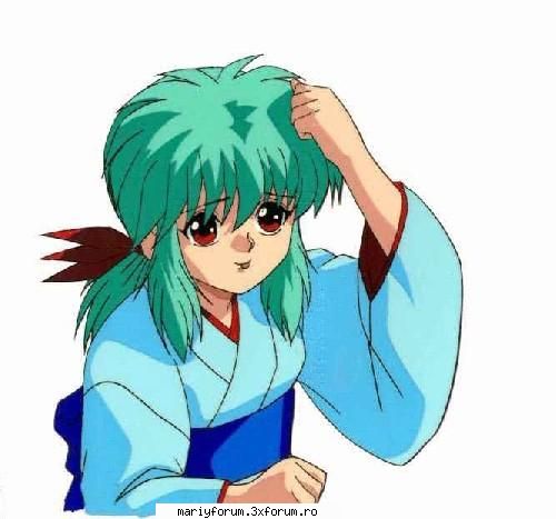 Yukina - e dragutza,tacuta si buna cu toata lumea - Yu Yu Hakuso