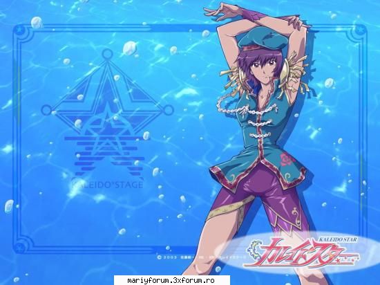 anna - o fata baietoaik , dar de treaba si comik - Kaleido Star