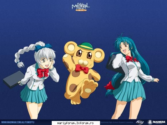 cea mai draguta fata - tessa e prea timida - Full Metal Panic