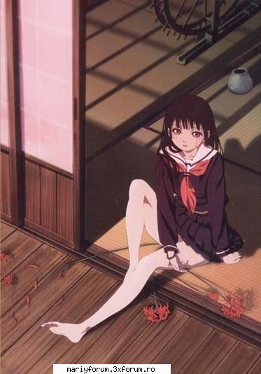 enma ai - poi da tu cum ai fi dak ai fi obligata sa faci cv - Fata Iadului sau Jigoku Shoujo