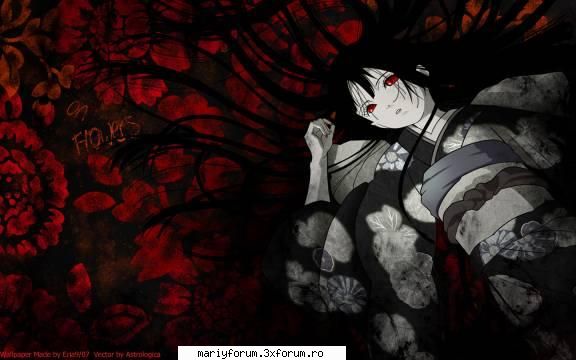 episoade - mi se pare k da e prima serie nu sunt sigura dar - Fata Iadului sau Jigoku Shoujo