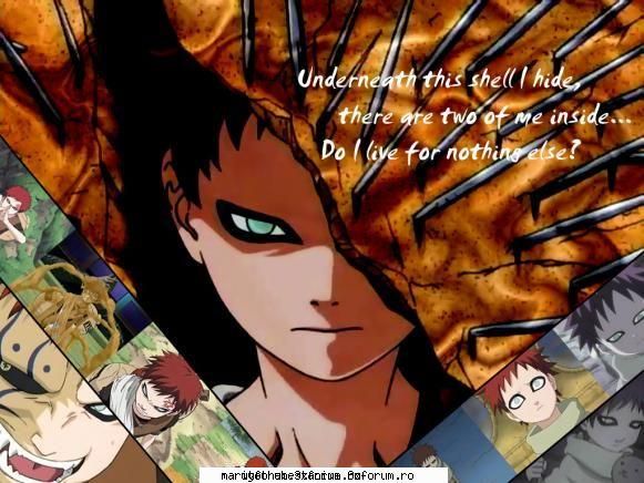 gaara este tare - mie imi place garra - Naruto