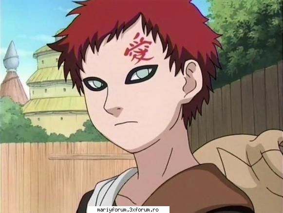 gaara este tare - da gaara este un f bun luptator si e si f frumos - Naruto