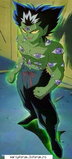 hiei - am gasit poza cu hiei transformat in mazoku - Yu Yu Hakuso