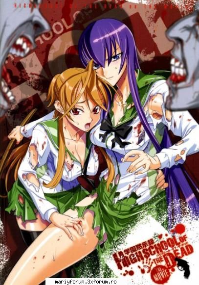 jocuri anime - misto imi place highschool of the dead e 2010 - Forum Anime