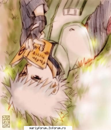 imi place mult d el
e pref meu dintre profesori :nod: 
e amuzant :rotfl: sh puternik :zzz: kakashi
