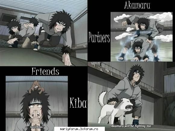 kiba - e very sweet si amuzant:D - Naruto