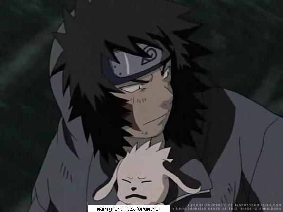 kiba - nu se vede poza :( pun alta cu el si akamaru - Naruto