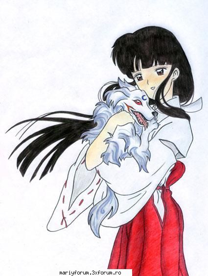 asta asa este:) si nu e vina ei ca acum este mai rece la inima ... dar naraku a facut-o sa-l urasca