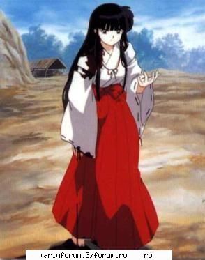 kikyo - kikyo nu are nicio expresie a fetii doar - Inuyasha