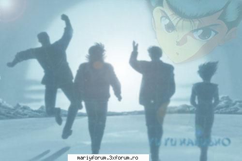 personajele preferate - 1.Hiei 2.Kurama 3.Yusuke atat - Yu Yu Hakuso