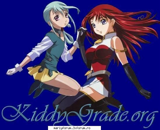 personajul preferat - pers meu pref e elcair.e draguta si desteapta si - Kiddy Grade