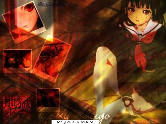 povestea - umm cum sati spun eu ..am o veste pentru tine - Fata Iadului sau Jigoku Shoujo