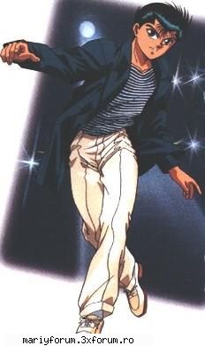 poze faine - yusuke in ritm de dans - Yu Yu Hakuso