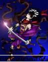 poze faine - hiei inconjurat de dragonu negru - Yu Yu Hakuso