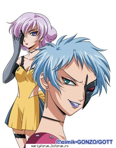poze faine - alv si dverge personaje negastive - Kiddy Grade