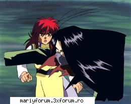 poze faine - Karasu vs Kurama - Yu Yu Hakuso