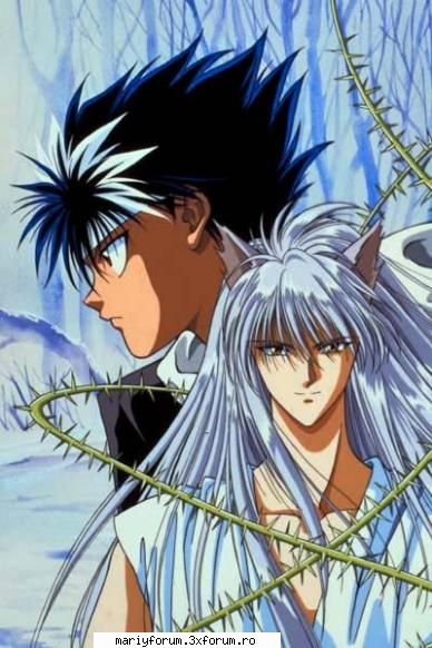 poze faine - hiei & kuramaaa - Yu Yu Hakuso