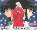 poze faine - inu intre kikyo si kagome - Inuyasha