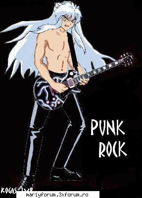 poze faine - rock 'n'roll rullz - Inuyasha
